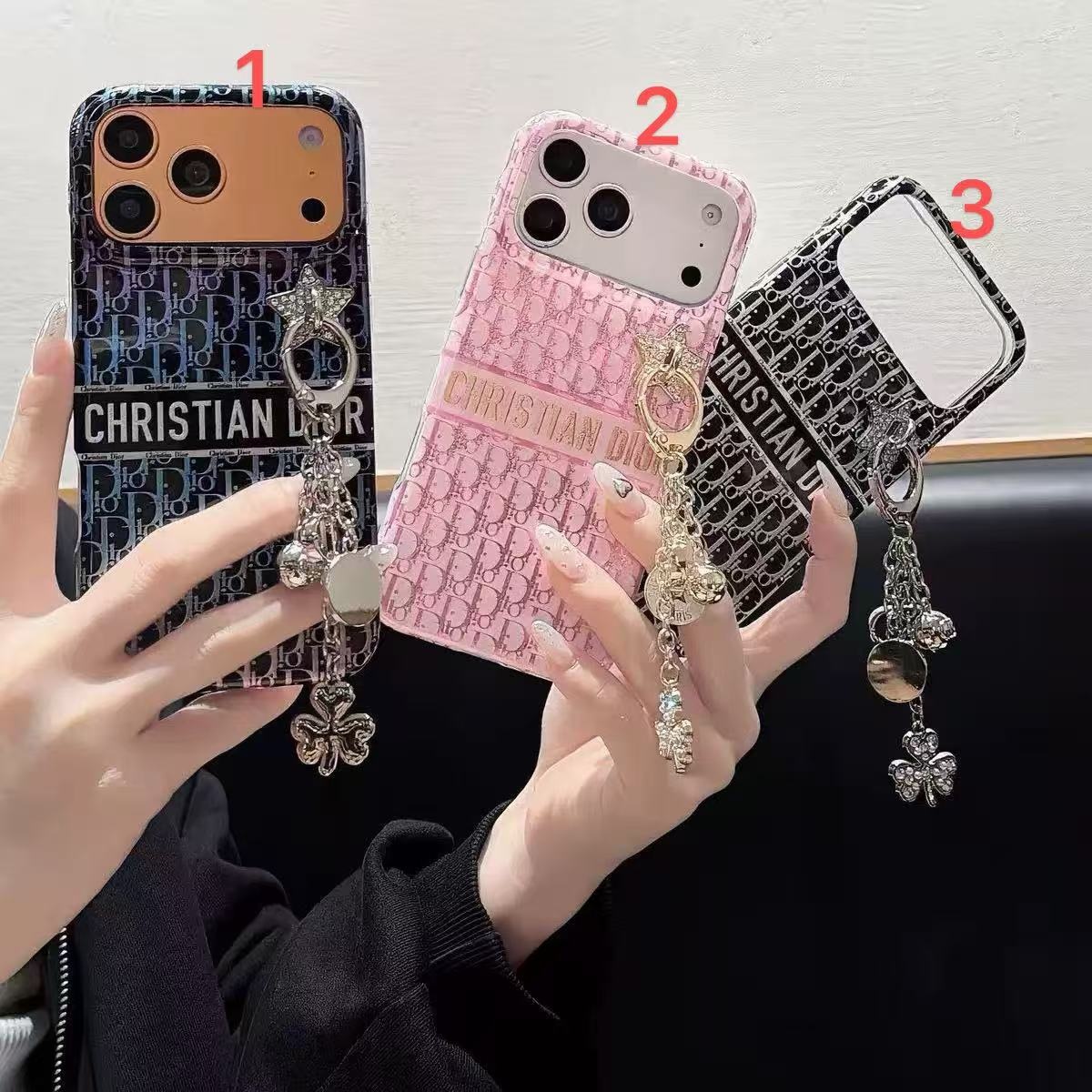 PC888 Dior   hearts l hello kitty   iPhone 17promax 16 15 14 iPhone case