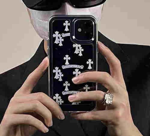 PC796 Chrome Hearts iPhone 15promax phone case