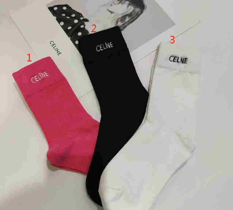 PC374 CELINE Socks