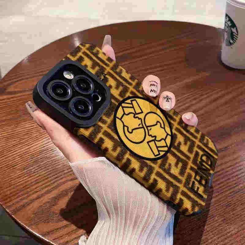 GRY153 Fendi  Burberry   iPhone 15 phone case