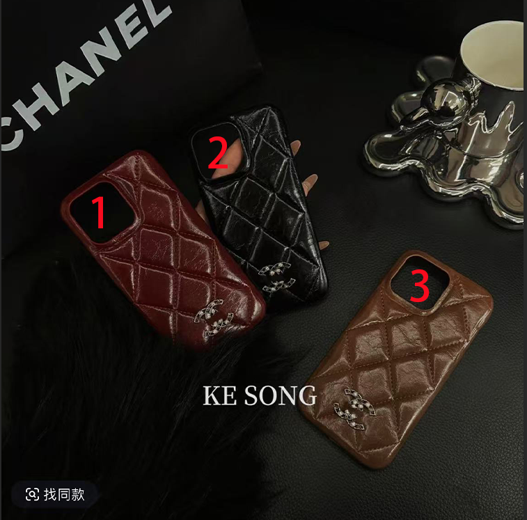 PC028 CHANEL  iPhone 16  15 14 13  iPhone case