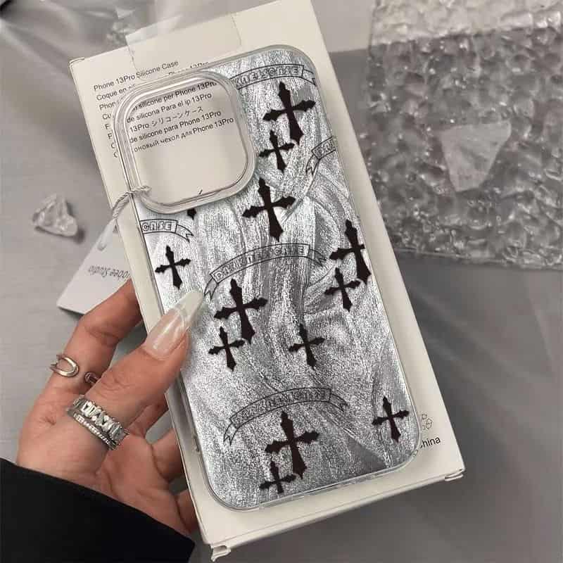 PC573 Chrome Heart  iPhone 16  15 14 13  iPhone case