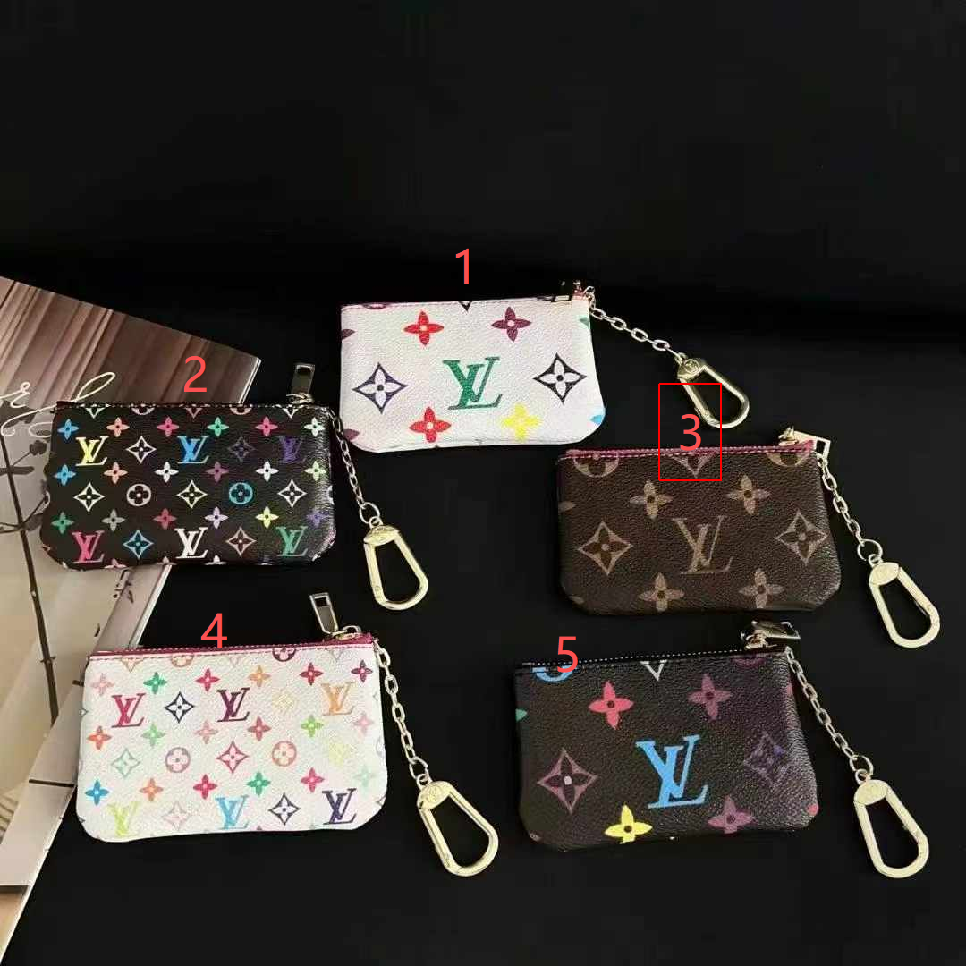 CH041 LV  Card holder PU leather coin bag