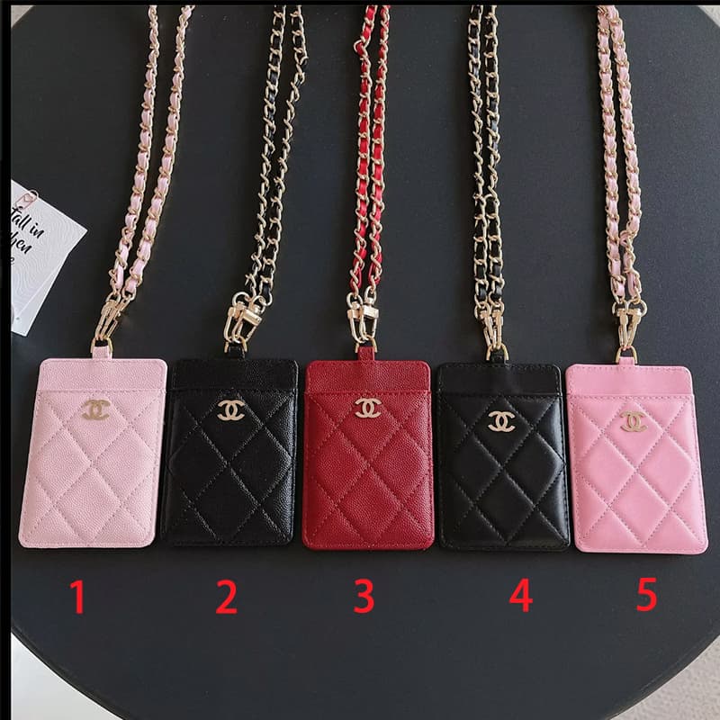 CH042 Chanel  Card holder PU leather