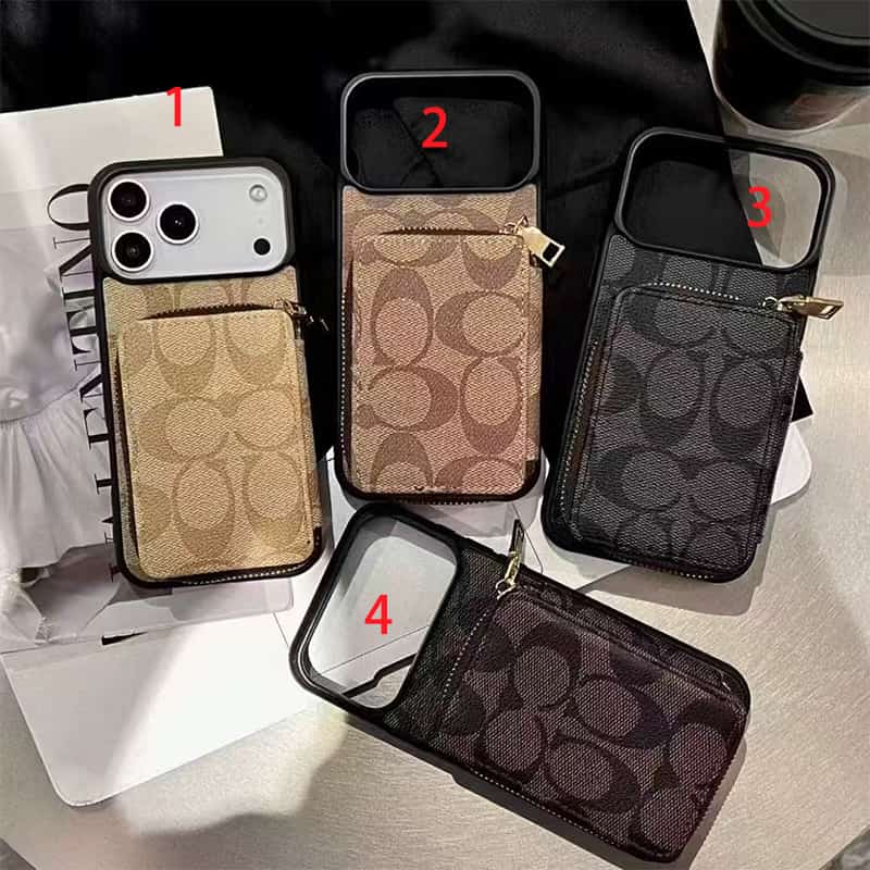 PC762 Coach   iPhone 17promax  16plus 15 14 13  iPhone case