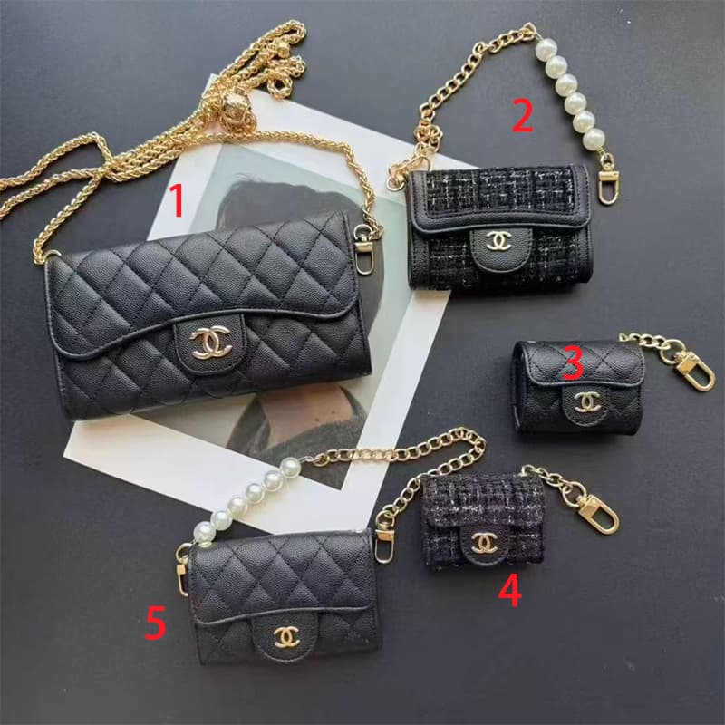 WA006 Chanel PU leather wallet