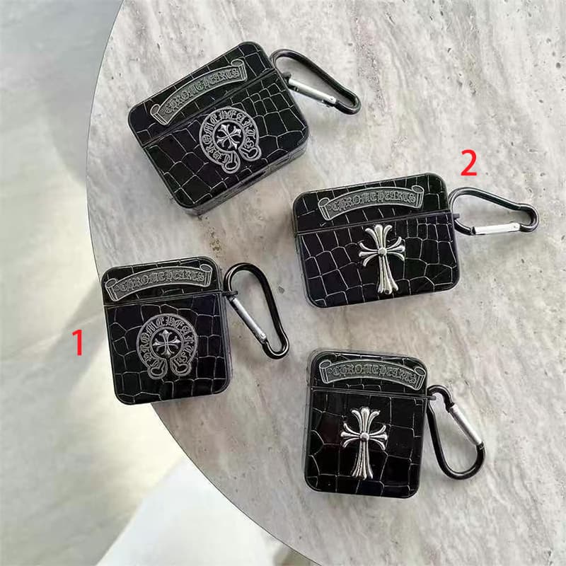 AP344  Chrome Hearts Airpods case