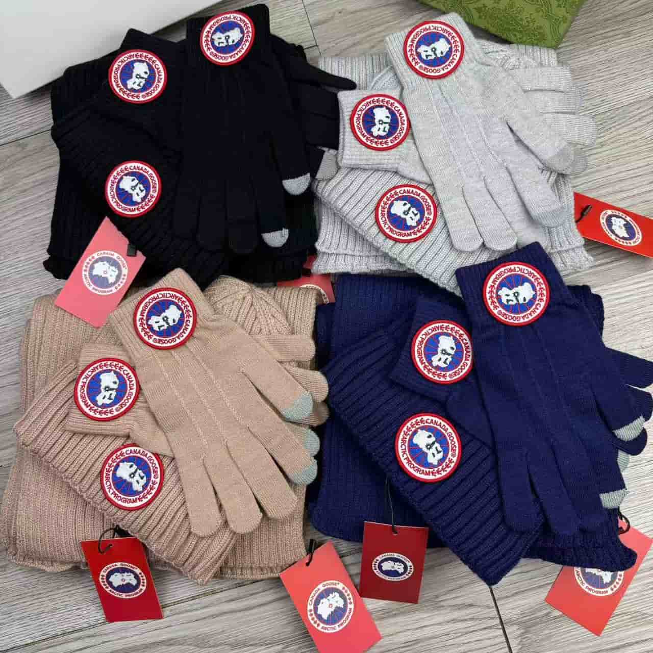 BB064 Canada Goose scarf +hat  setoriginal  quality hat
