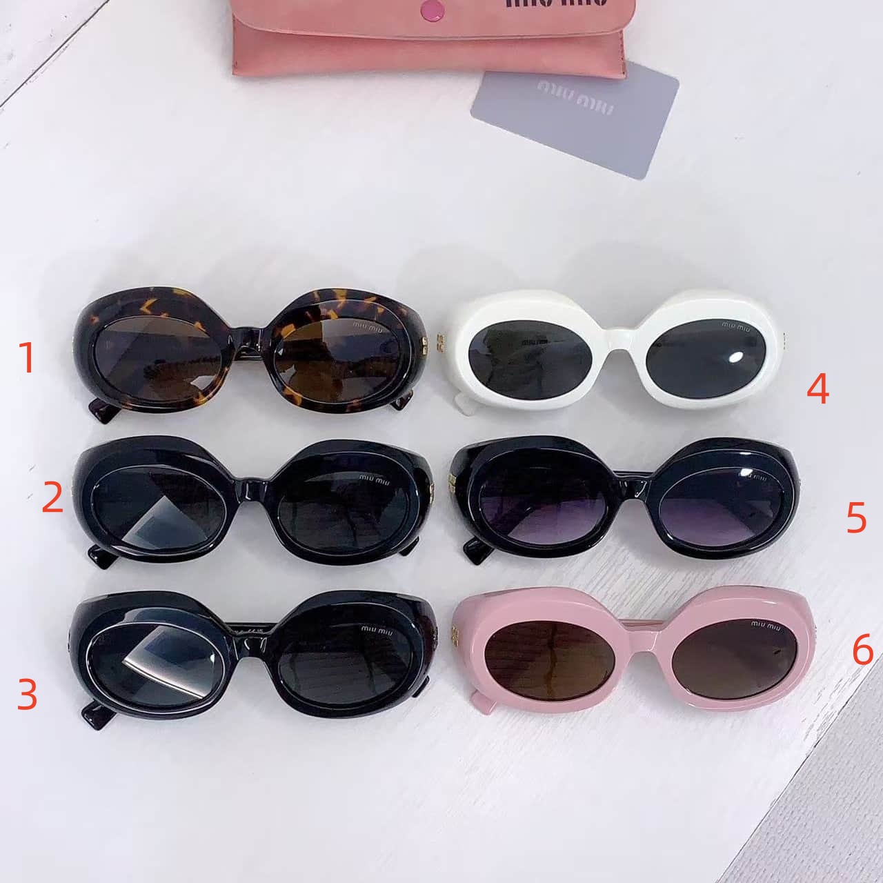 SG008  MIUMIU  sunglasses with package original quality