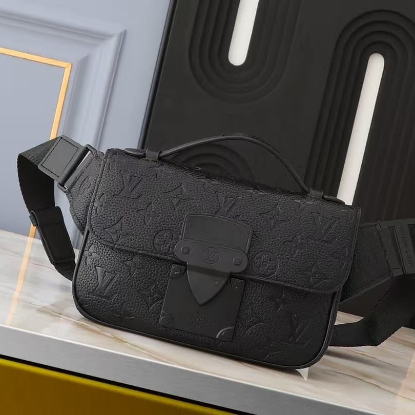 BB585  Lv  bag genuineleather Genuine leather