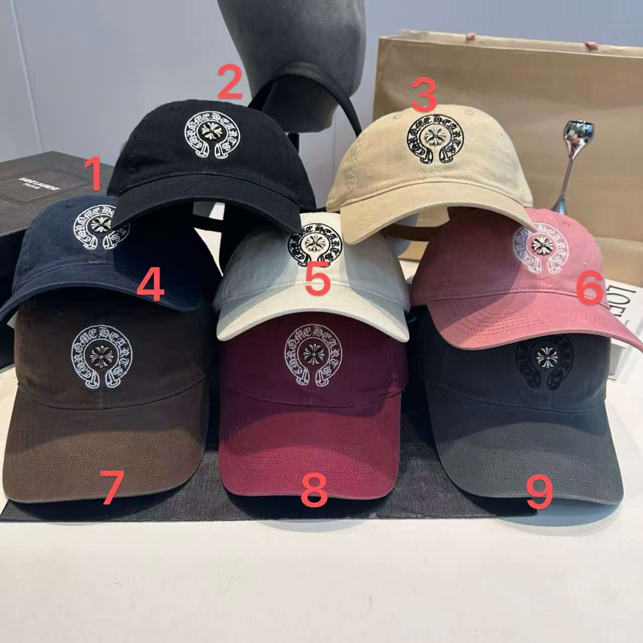 BB118  Chaome Hearts  Gabbana original  quality hat