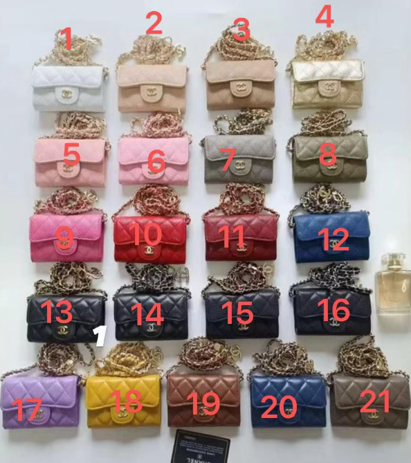 BB600 Chaner  mini bag genuineleather Genuine leather bag with original box