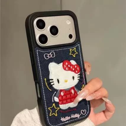 PC903  Hello ketty     hearts l hello kitty   iPhone 17promax 16 15 14 iPhone case