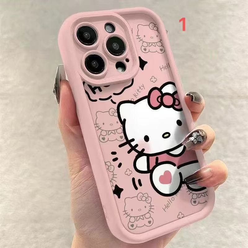 PC905  Hello ketty     hearts l hello kitty   iPhone 17promax 16 15 14 iPhone case