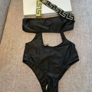 BEI 200  Versace Greca Logo 2 Piece Bikini Set / One Piece Swimsuit, Luxury Beachwear for Women