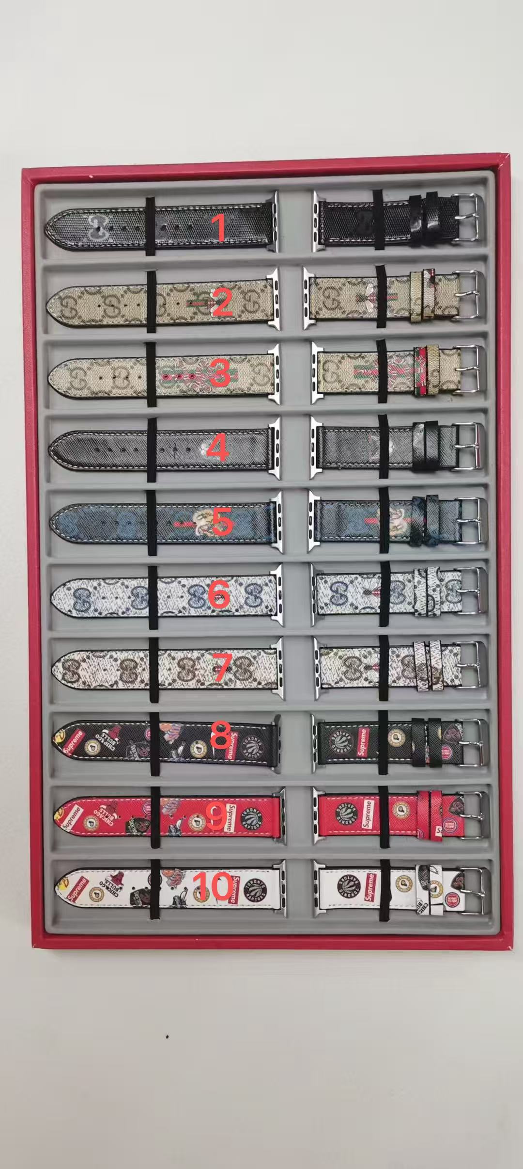 WA 062 GucciCoach  iWatch band for 38/40/41MM 42/44/45/49MM