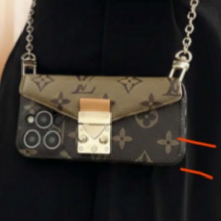 PC916  Lv  with chain   hearts l hello kitty   iPhone 17promax 16 15 14 iPhone case