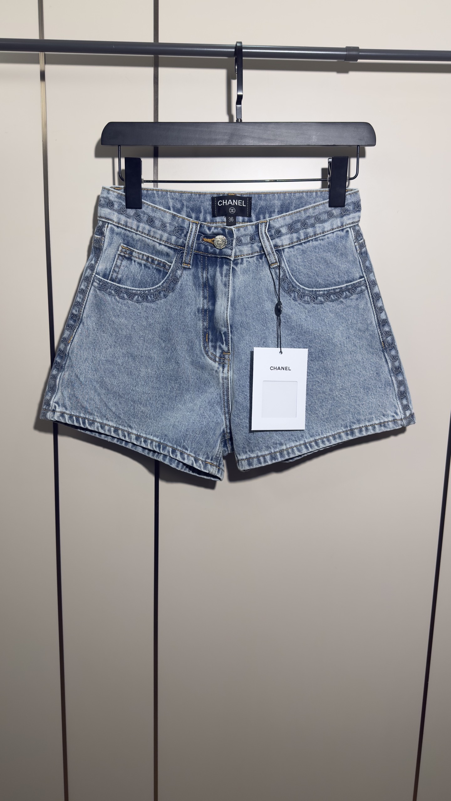 BEI 218  Chaner   hearts  Luxury Brand Jeans