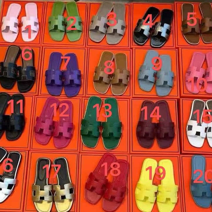 WSS068  Hermes Slipper  original quality
