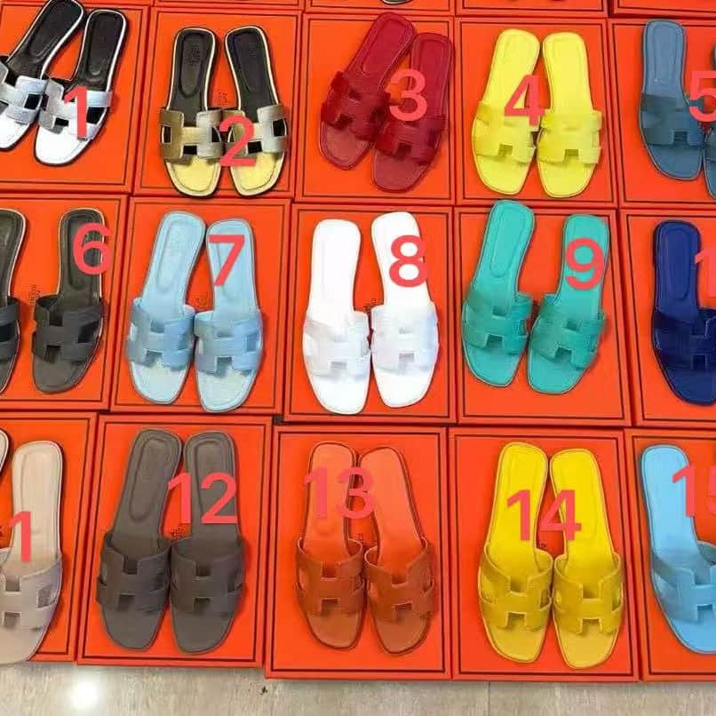 WSS069  Hermes Slipper  original quality