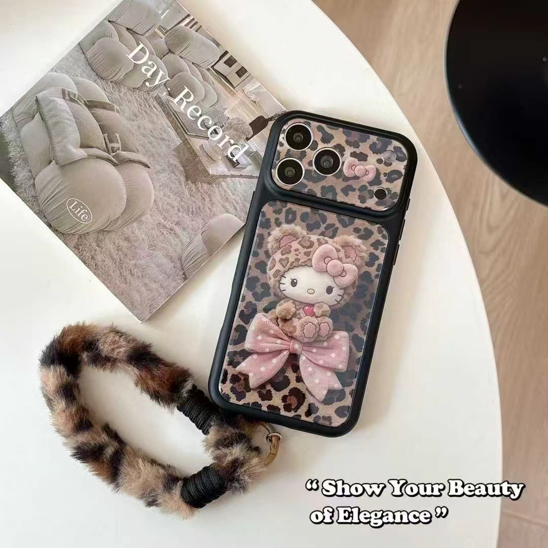 PC963  Helloketty   Case with chain iPhone 17promax 16 15 14 iPhone case