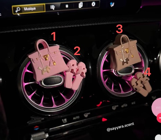 CZ027  Hermes Car Air Freshener