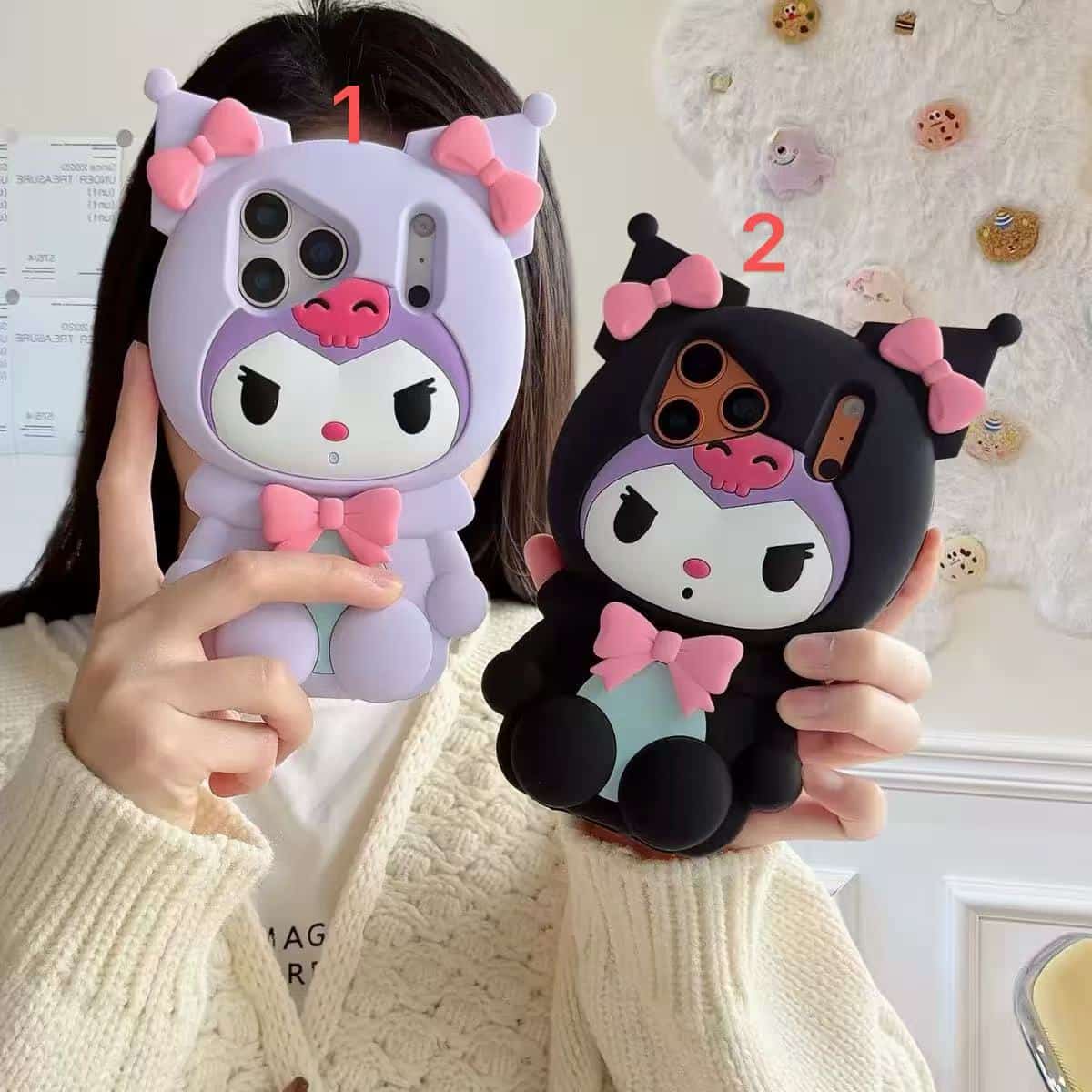PC 1025 Sanrio  Case with chain iPhone 17promax 16 15 14 iPhone case(