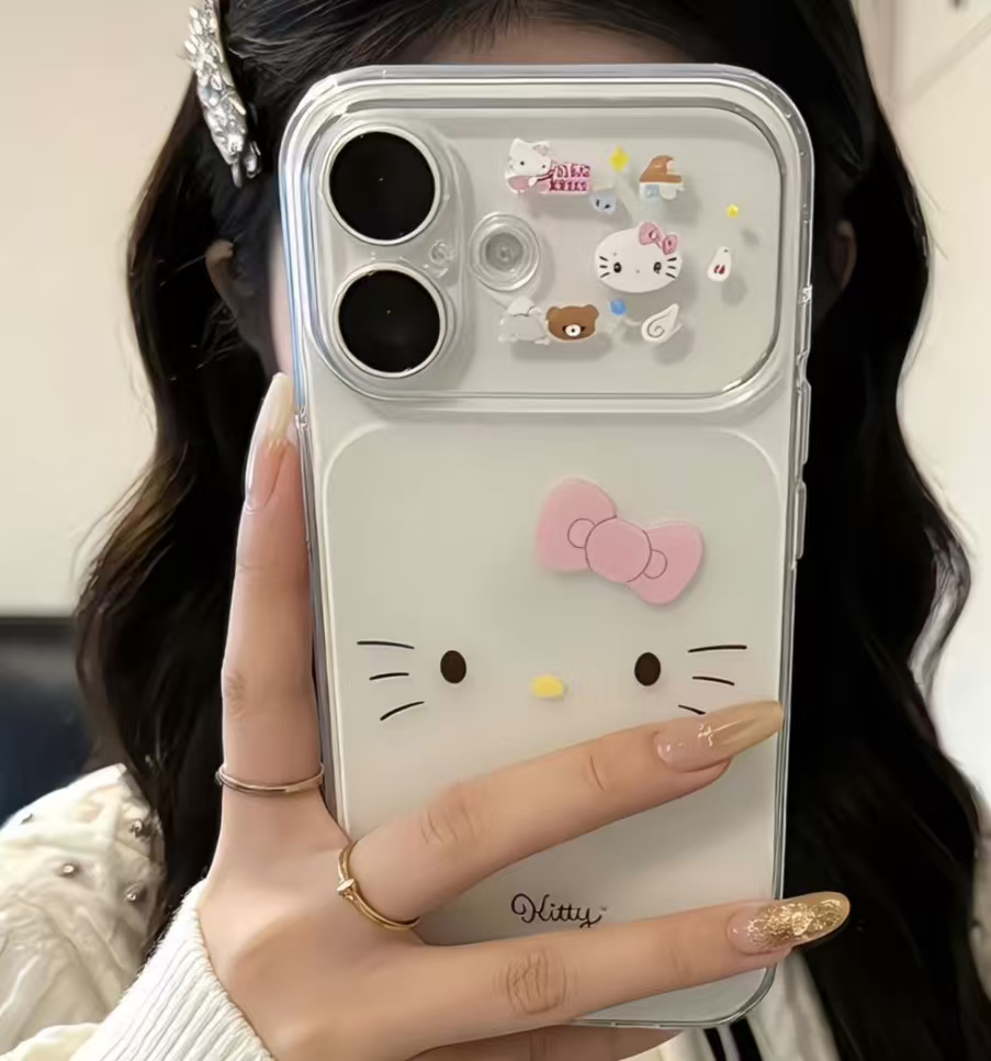 PC 1126  Helloketty  er Case with chain iPhone 17promax 16 15 14 iPhone case