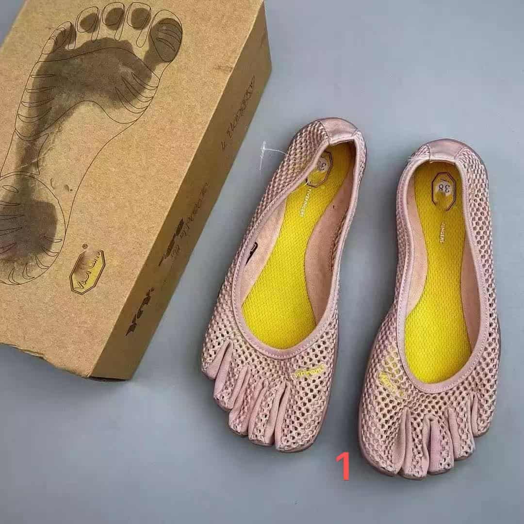 WSS 107 Viram Cross-border V-Soul Five Fingers Shoes, Fivefingers Toe Shoes for Pilates, Indoor Fitness, Yoga &amp; Dance