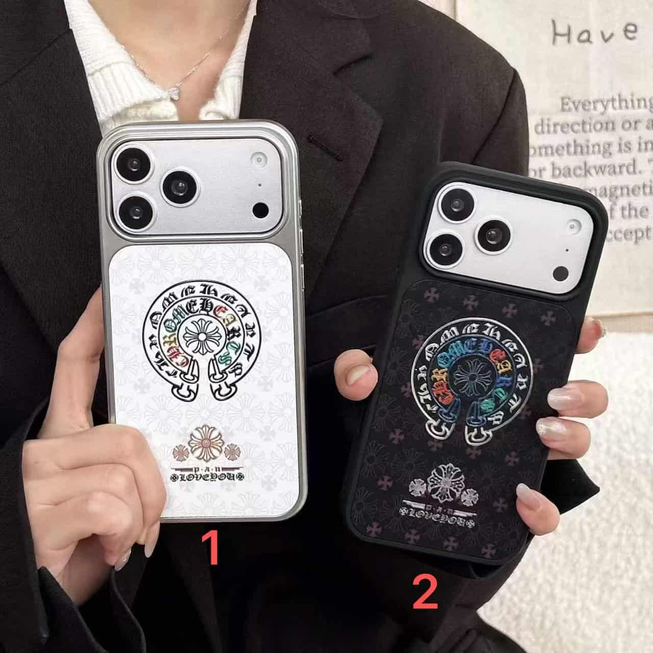 PC1166 Chrome hearts    iPhone 17promax 16 15 14 iPhone 保护壳