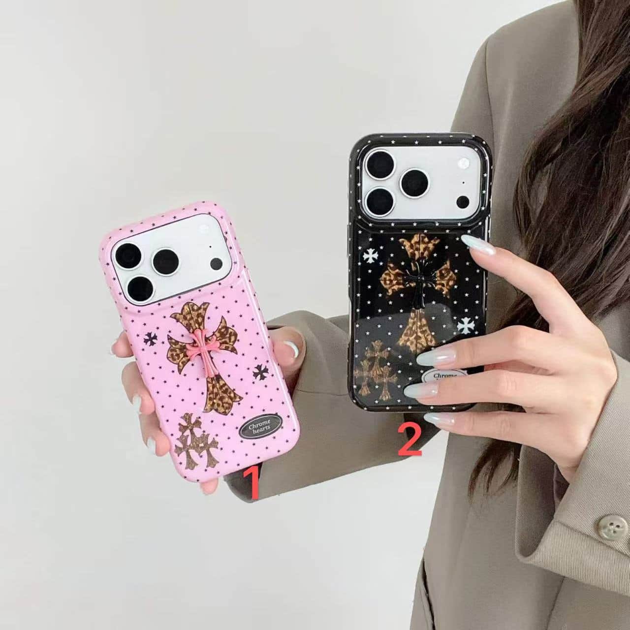PC1174 Chrome hearts    iPhone 17promax 16 15 14 iPhone 保护壳