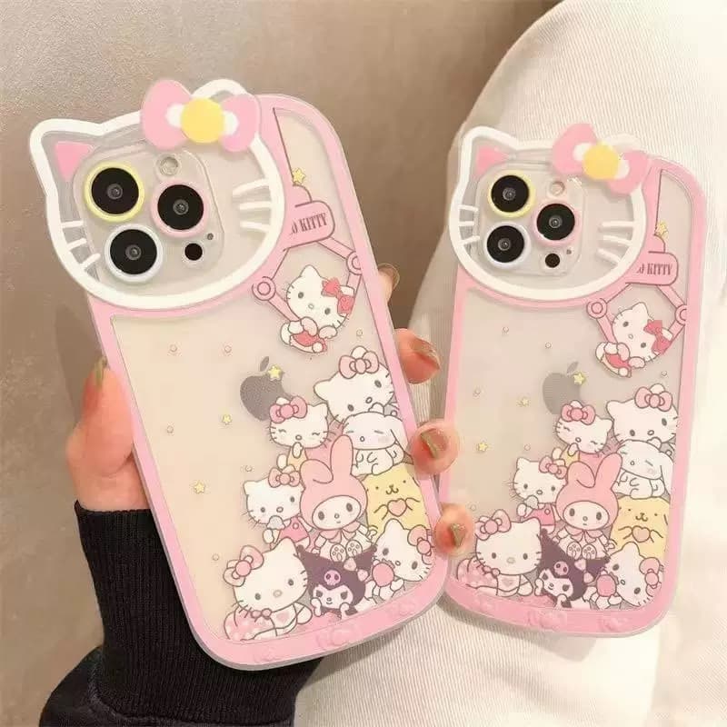PC1108 Helloktty    Case with chain iPhone 17promax 16 15 14 iPhone case