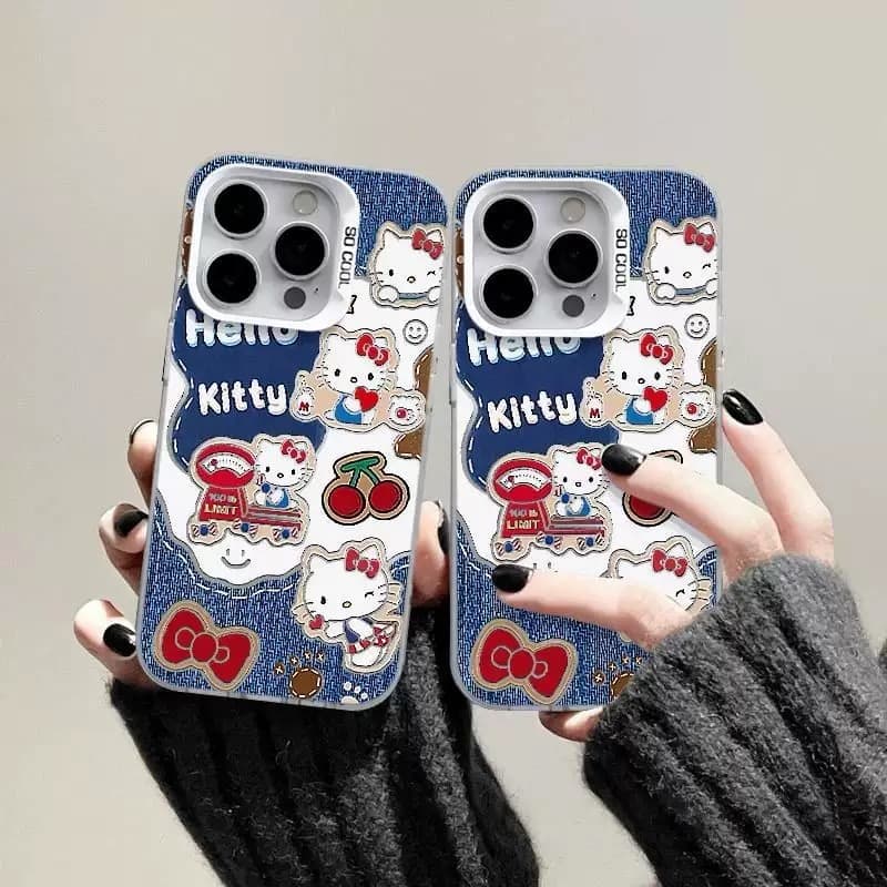 PC1109 Helloktty    Case with chain iPhone 17promax 16 15 14 iPhone case