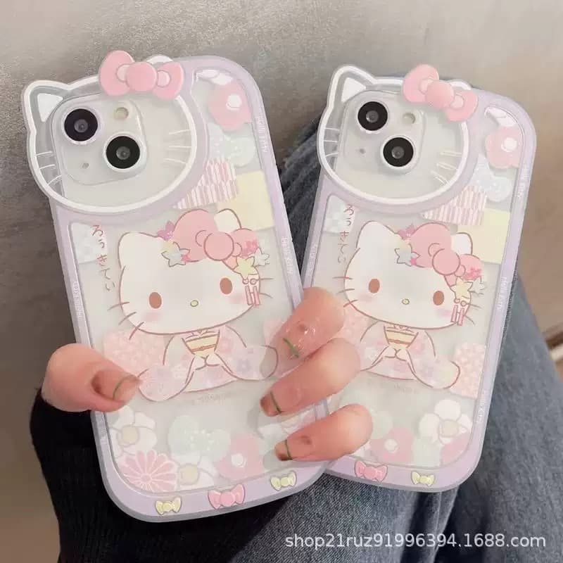 PC1110 Helloktty    Case with chain iPhone 17promax 16 15 14 iPhone case