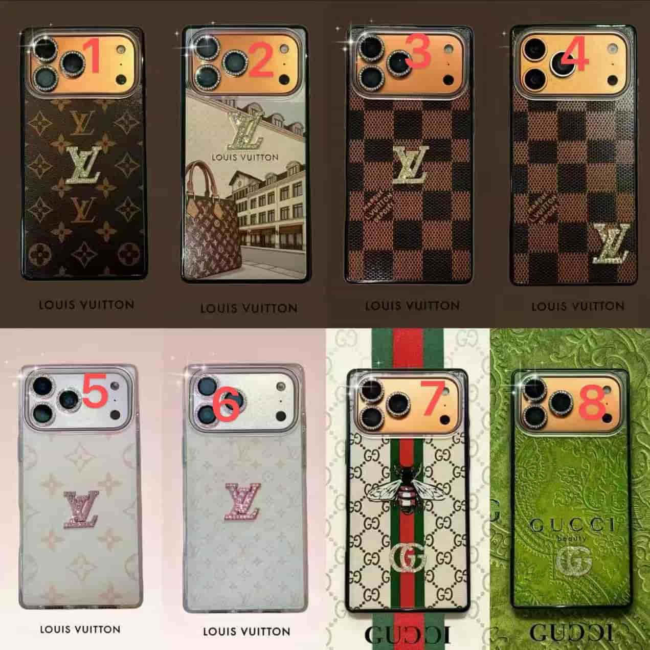 PC1129 LV Case with chain iPhone 17promax 16 15 14 iPhone case