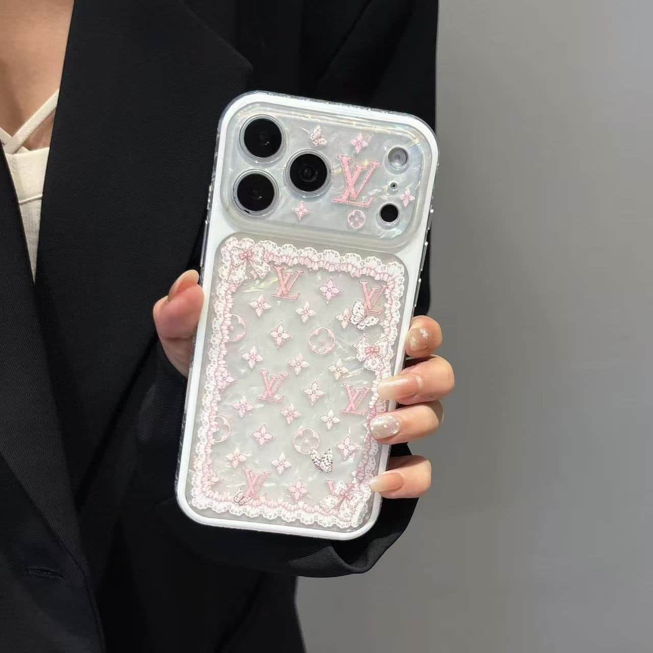 PC1144 LV Case with chain iPhone 17promax 16 15 14 iPhone case
