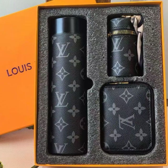 BT014 LV3 items a setGift Set with Thermos Bottle, Cylindrical Pouch &amp;amp;amp;amp;amp;amp;amp;amp;amp;amp;amp; Coin Purse
