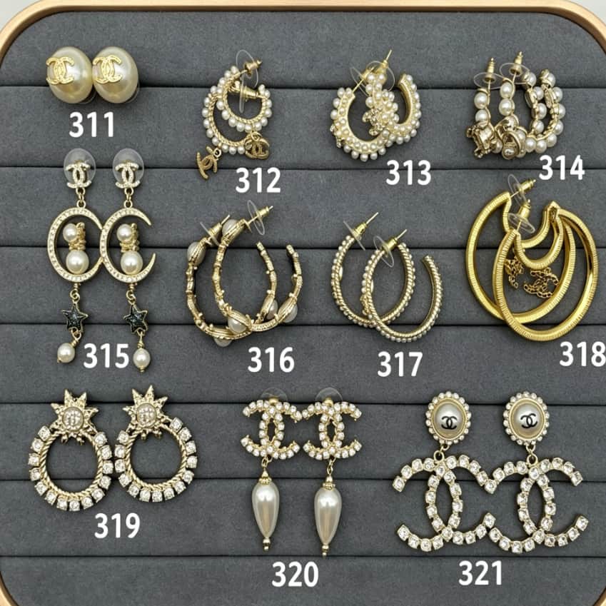 JR334 Chanel earrings  original quality