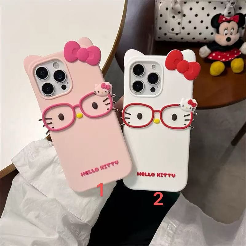 PC1198  Helloketty Case promax 17 16 15 14 iPhone case