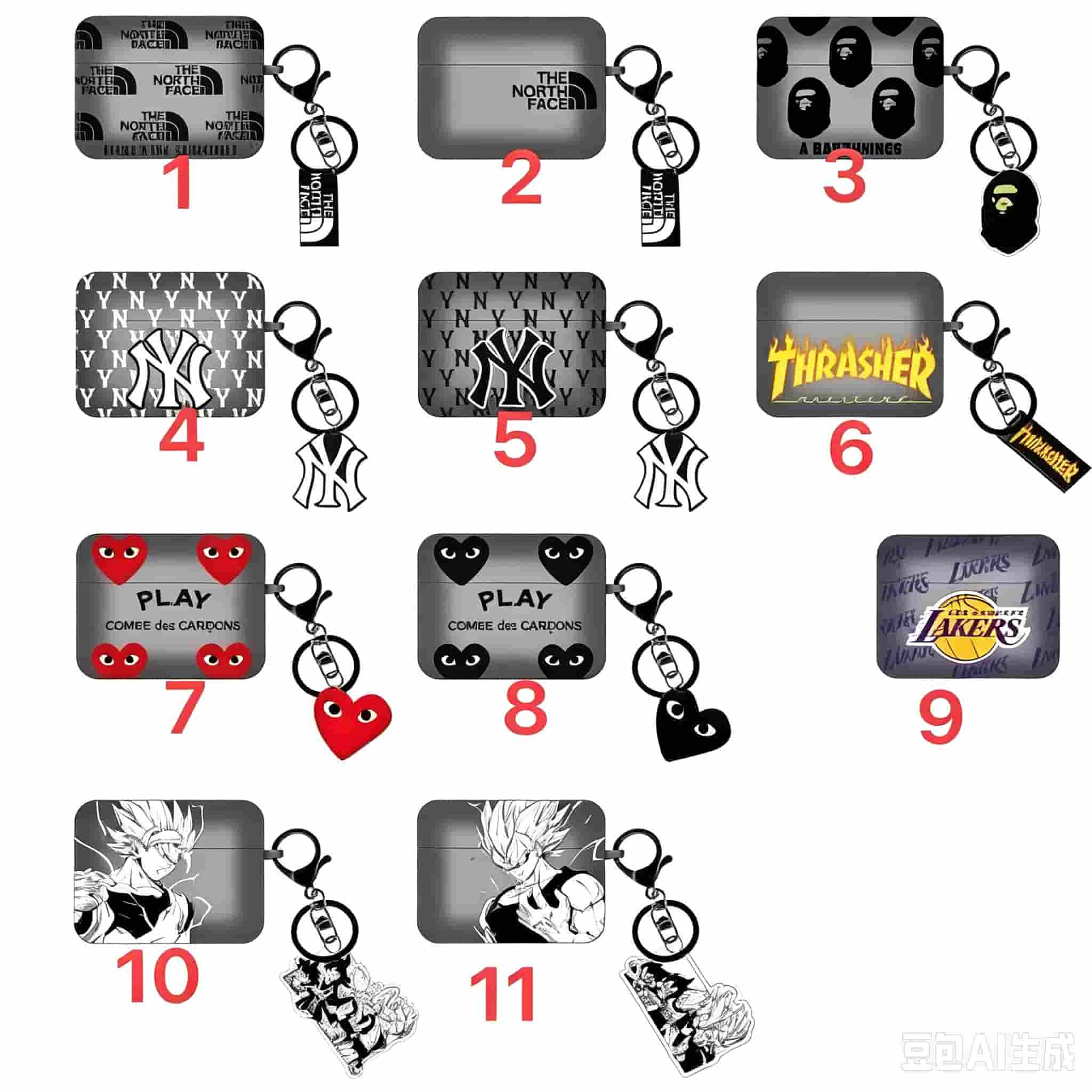 AP373  Nike Earphone Case with Carabiner