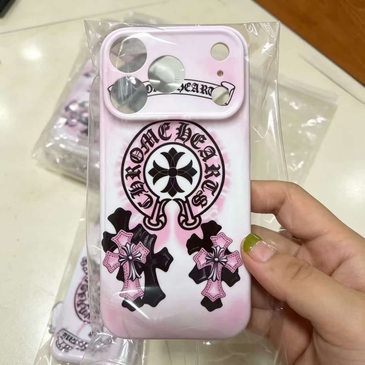 PC1249  Chrome hearts  iPhone 18promax  15 14  iPhone case