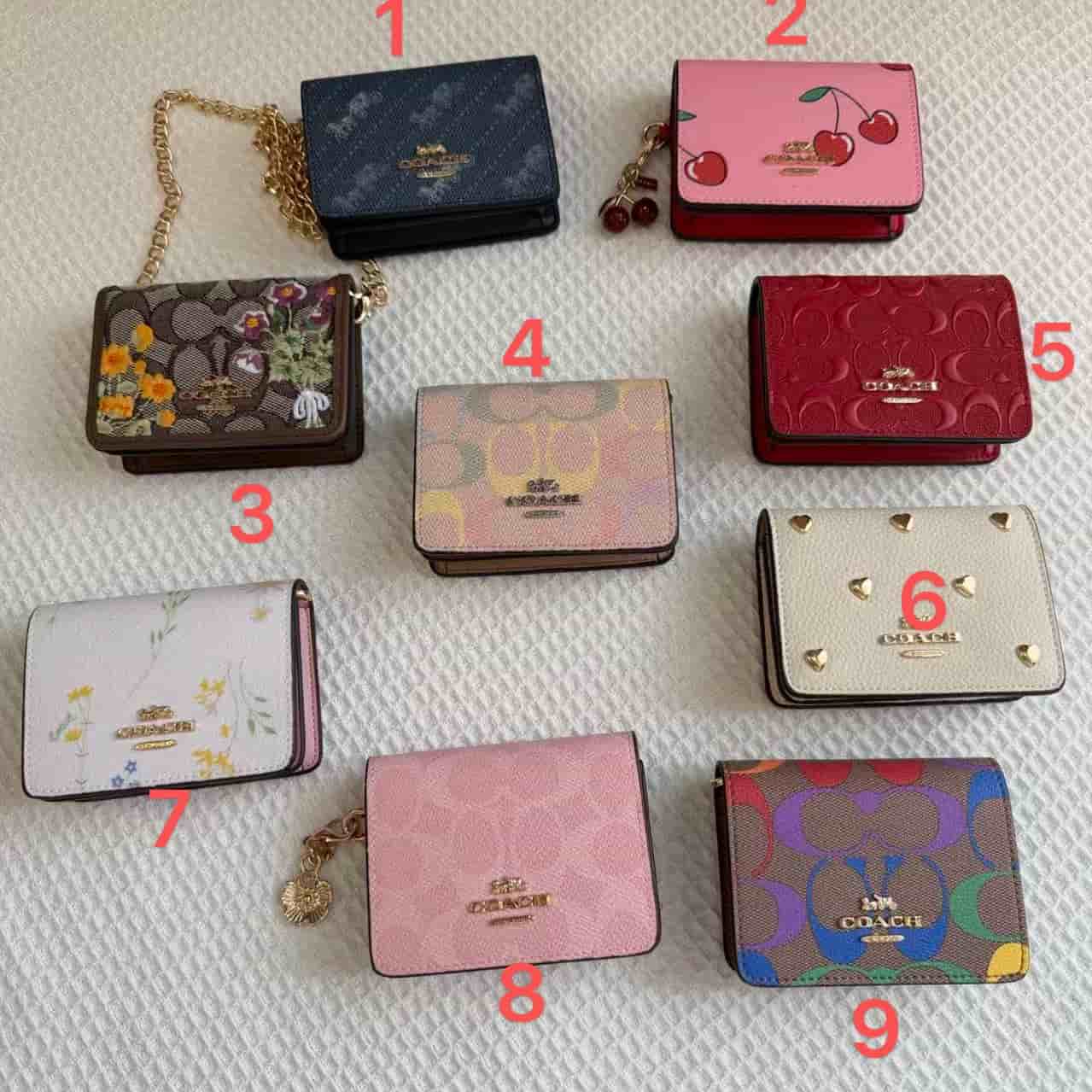 BB819 Coach  Hearts  Bag