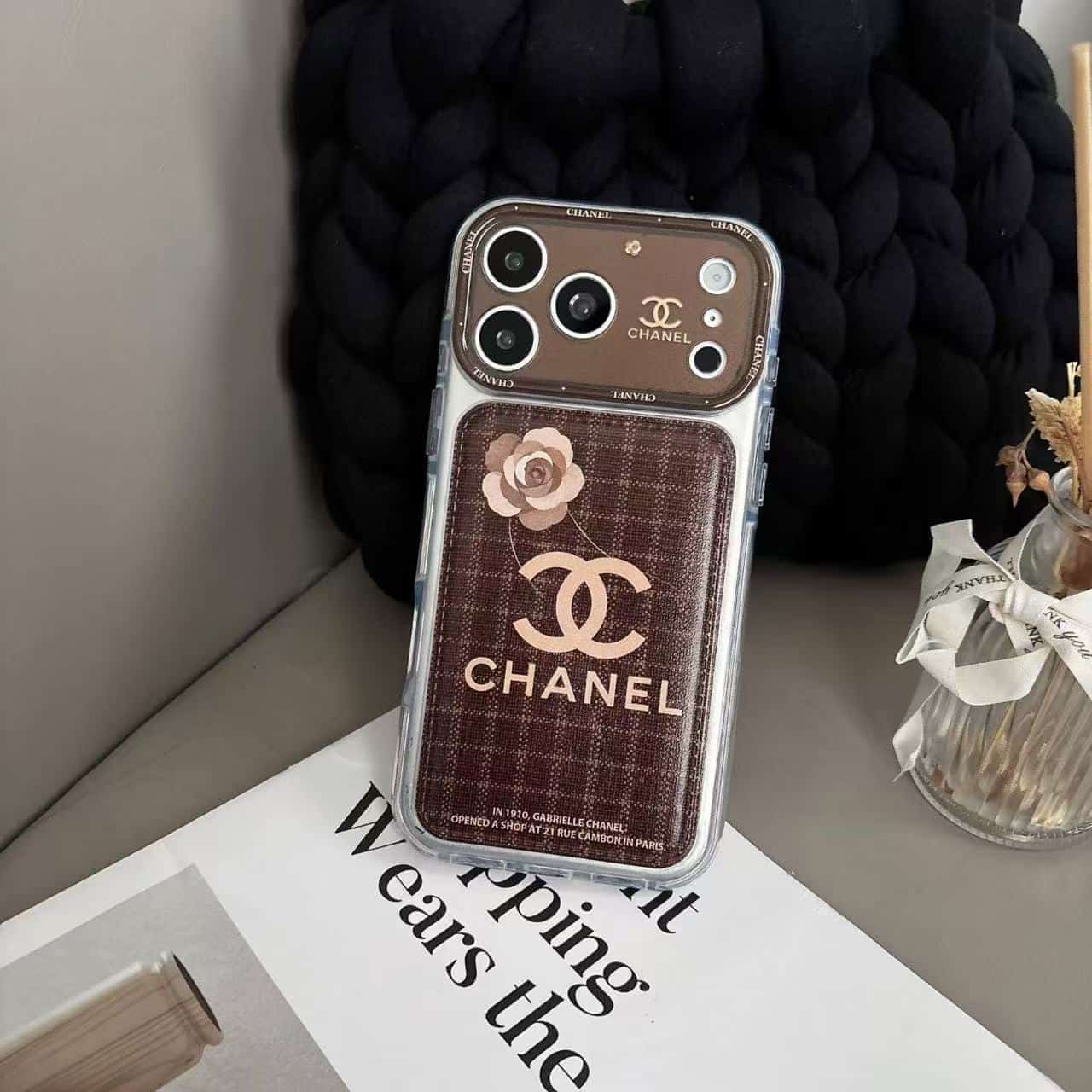 PC1267 Chanel  iPhone 18 17promax  15 iPhone case